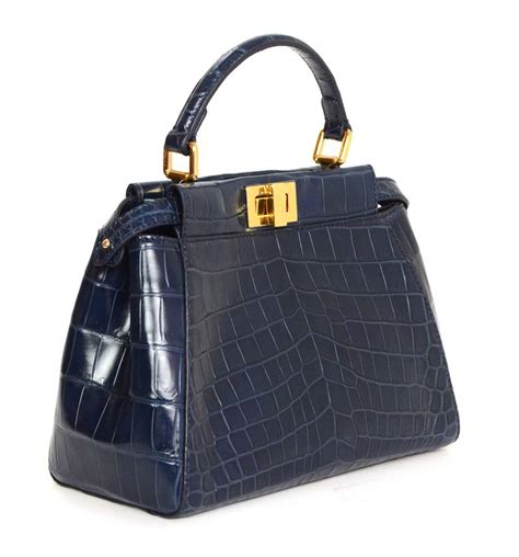 fendi peek a boo purse|fendi peekaboo crocodile.